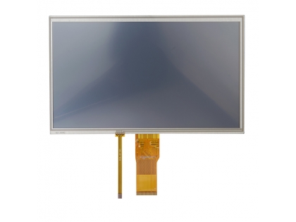 10.1-inch LCD long row Qunzhuang glass with resistance touch